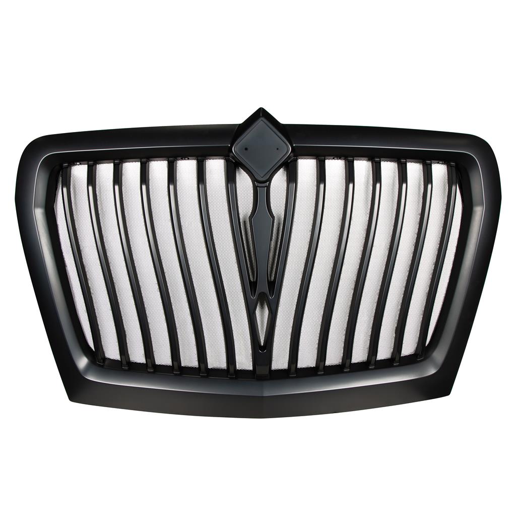 INTERNATIONAL LT GRILLE W/ BUGSCREEN (MODIFIED) - BLACK 2018 & UP