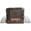 PETERBILT 389 ALUMINUM HOOD W/ STAINLESS STEEL GRILLE AND FIBERGLASS FENDERS