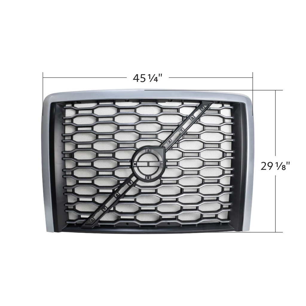 2018 & UP VOLVO VNL GRILLE WITH BUGSCREEN