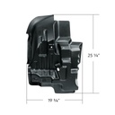 KENWORTH T680 2013-2021 SPLASH SHIELD - RIGHT SIDE