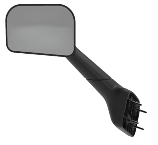INTERNATIONAL LT HOOD MIRROR (BLACK) - LEFT SIDE (MANUAL)(SWIVELS)