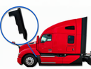 KENWORTH T680 2023 & UP NEXT GEN FRONT COVER FAIRING VENT - LEFT SIDE