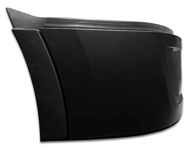 PETERBILT 579 2022 & UP NEXT GEN COMPLETE PLASTIC BUMPER ASSEMBLY NO FOG LIGHT HOLES, NO AIR DAM ASSEMBLY