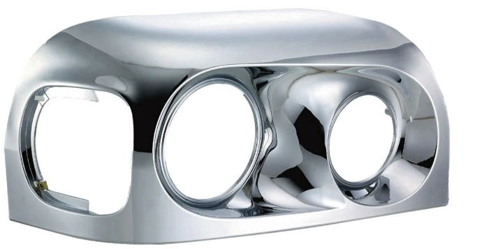 FREIGHTLINER CENTURY-CLASS CHROME BEZEL - RIGHT SIDE 2004-2011