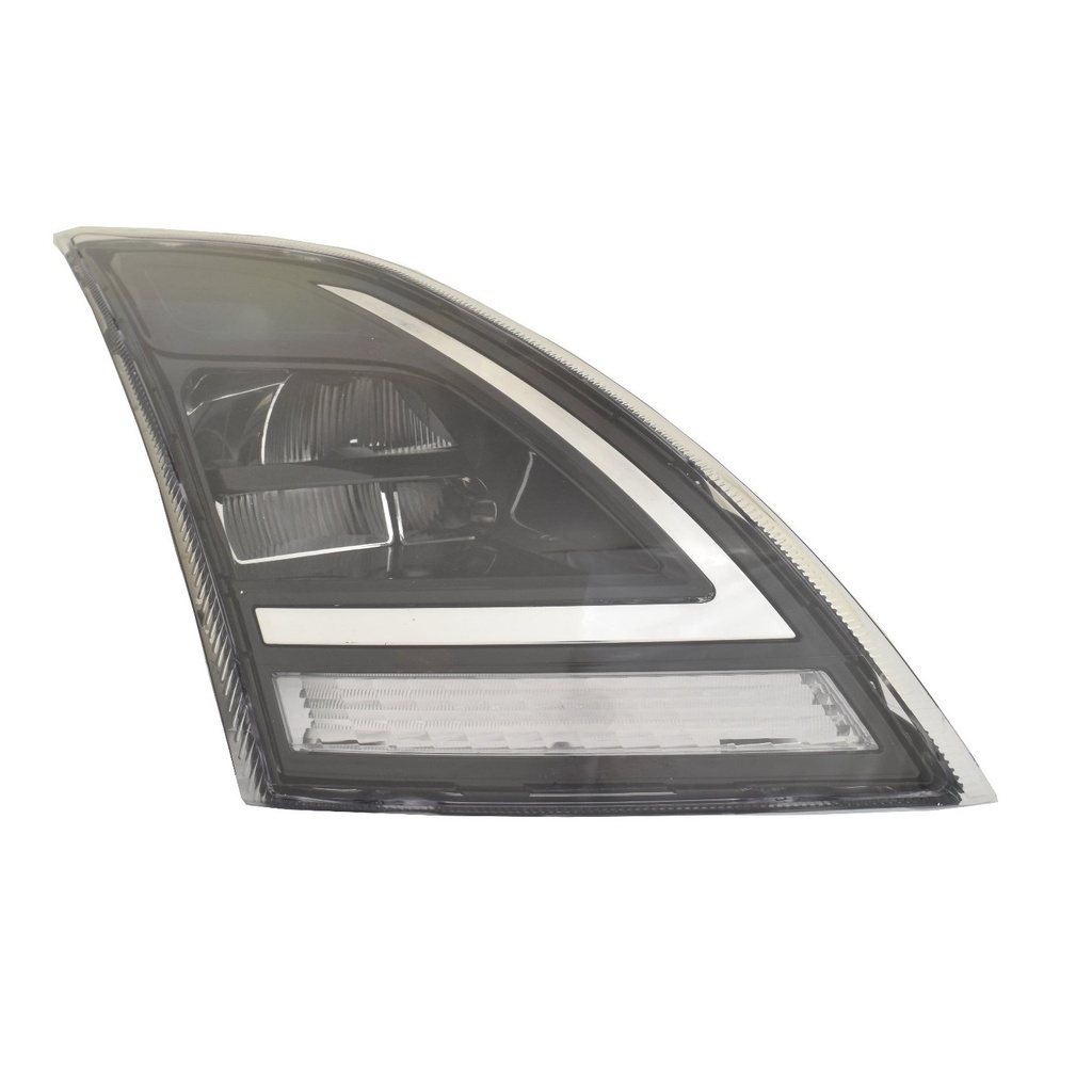 VOLVO VNL/VNR 2018 & UP HEADLIGHT ASSEMBLY W/ SILVER DRL BAR (W/ LED MODULE ) - RIGHT SIDE