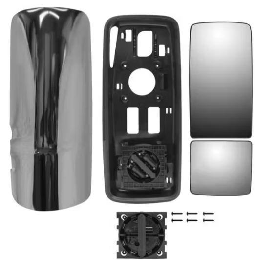 KENWORTH T680/T880 DOOR MIRROR HEAD - LEFT SIDE (CHROME)