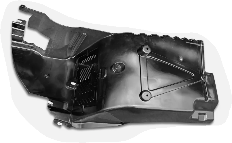 KENWORTH T680/PETERBILT 579 2013-2021 HOOD FENDER LINER - LEFT SIDE