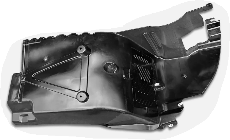 KENWORTH T680/PETERBILT 579 2013-2021 HOOD FENDER LINER - RIGHT SIDE