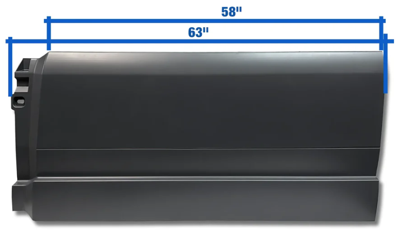 VOLVO VNL 2018-2024 CENTER FAIRING (63") - LEFT SIDE