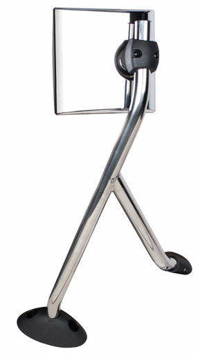 [INT2413] PROSTAR HOOD MIRROR (CHROME) - LEFT SIDE