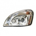 CASCADIA PROJECTION HEADLIGHT 2008-2022 (WHITE LED U-BAR) (CHROME HOUSING) - LEFT SIDE