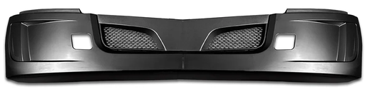 [PET6304-NF] PETERBILT 579 2022 & UP NEXT GEN COMPLETE PLASTIC BUMPER ASSEMBLY NO FOG LIGHT HOLES, NO AIR DAM ASSEMBLY